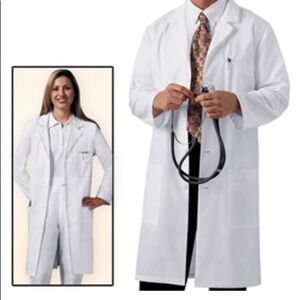 Cherokee Unisex Lab Coat with Vented Back (A)